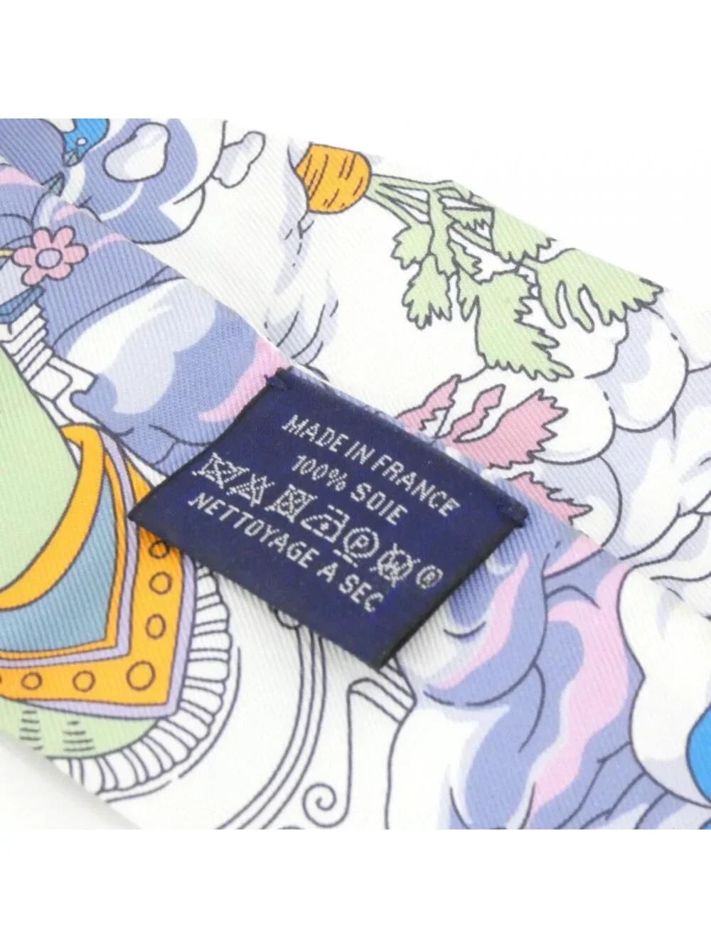 Hermes Sur Mon Nuage Twilly Scarf